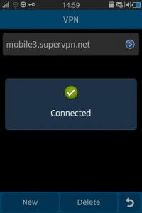 samsung wave pptp vpn settings